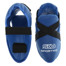 Фути захист ніг для єдинорборств SportKo XL (43-45) синій, код: SP-4707_XLBL