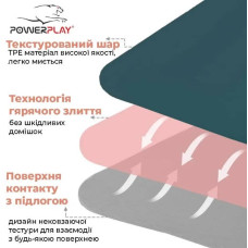 Коврик для йоги і фітнесу PowerPlay Premium 1830x610x6 мм, синій, код: PP_4150_Blue