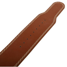 Пояс для пауерліфтингу з карабіном шкіряний Mdbuddy Weightlifting Belt M, коричневий, код: TA-3088_MBR