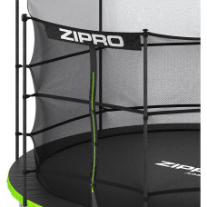 Батут Zipro Jump Pro 10FT (3120 мм) з внутрішньою сіткою, чорний-салатовий, код: 5902659840677-IN