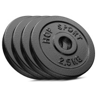 Сет з металевих дисків Hop-Sport Strong 4x2,5кг, код: UT-00000554