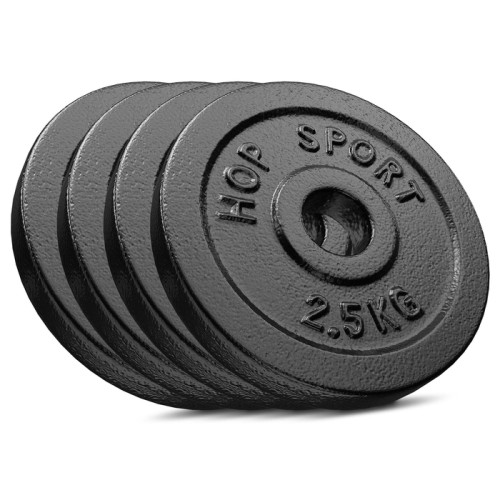 Сет з металевих дисків Hop-Sport Strong 4x2,5кг, код: UT-00000554