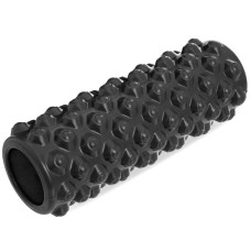 Роллер для занять йогою і пілатесом FitGo Grid Bubble Roller, фіолетовий, код: FI-5714_V