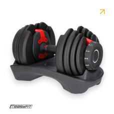 Гантель набірна EasyFit 1,5–16 кг, код: EF-0160-BR