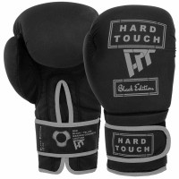 Боксерські рукавиці Hard Touch 12 унцій, чорний-сірий, код: BO-4658_12GR