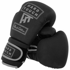 Боксерські рукавиці Hard Touch 12 унцій, чорний-сірий, код: BO-4658_12GR