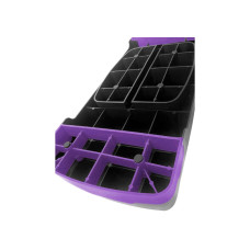 Степ-платформа EasyFit Step-B 2-ступінчаста 680х280х100-1500 мм, фіолетовий, код: EF-0540-V-EF