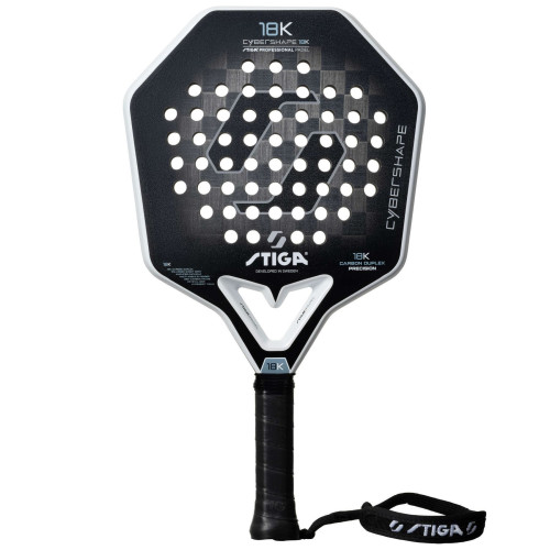 Ракетка для падел тенісу Stiga Racket Cybershape 18K (2202-1701-03), код: 931816-SVA