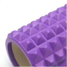 Масажний ролик EasyFit Grid Roller 45 см v.2.2 фіолетовий, код: EF-2028-V