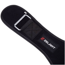 Пояс атлетичний посилений регульований Zelart XL чорний, код: SB-165406_XL-S52