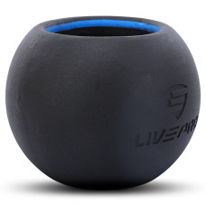 Гиря-дзвін чавунна пофарбована Ball Bell LiveUp 16кг, , код: LP8047-35LB-S52