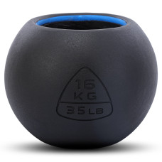 Гиря-дзвін чавунна пофарбована Ball Bell LiveUp 16кг, , код: LP8047-35LB-S52
