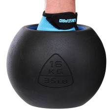 Гиря-дзвін чавунна пофарбована Ball Bell LiveUp 16кг, , код: LP8047-35LB-S52