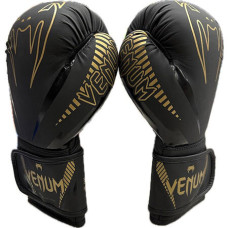 Боксерські рукавички Venum DX 10oz, чорний, код: VM8523-10-WS
