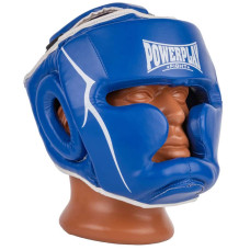 Боксерський шолом тренувальний PowerPlay XS cиній, код: PP_3100_XS_Blue