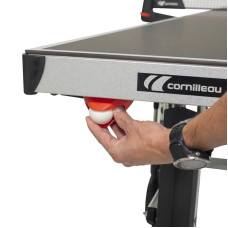 Тенісний стіл Cornilleau 600X Outdoor 2740х1520х760 мм, чорний, код: 3222761134016-IN