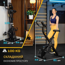 Велотренажер Trex Sport TX-320XB FLIX чорний, код: 5902308232464