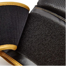 Боксерські рукавиці Reebok Boxing Gloves 16 унцій, чорний-золото, код: 885652010993