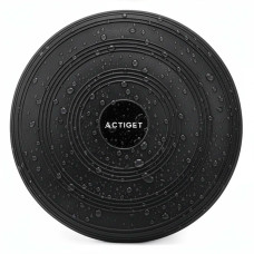 Балансувальна подушка-диск Actiget 34 см сенсомоторна, масажна Black, код: ACT0116