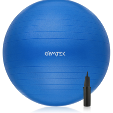 Фітбол Gymtek 65см синій + насос, код: 5907766660910