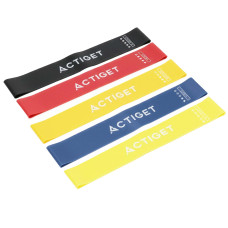 Резинки для фітнесу Actiget Mini Power Band набір 5 шт 1-20 кг, код: ACT0104