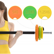 Штанга для фітнесу 4Fizjo Fitness Pump 20 кг, код: P-5907739315656