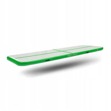 Мат гімнастичний надувний 4Fizjo Air Track Mat 5000x1000x150 мм, White/Orange, код: P-5907739311795