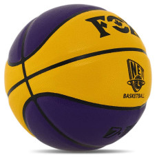М'яч баскетбольний Fox PU Net №7 фіолетовий-жовтий, код: BA-8977-S52