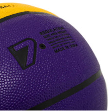 М'яч баскетбольний Fox PU Net №7 фіолетовий-жовтий, код: BA-8977-S52