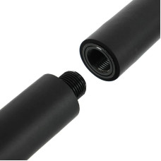 Палиця-тренажер з амортизатором Ezous Portable Resistance Weight Band Bar чорний-фіолетовий, код: R-01