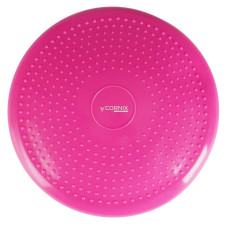 Балансувальна подушка-диск Cornix 33 см (сенсомоторна) масажна Pink, код: XR-0055