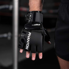 Рукавиці для ММА Phantom Apex Hybrid L/XL,чорний, код: PHMMAG2022-LXL