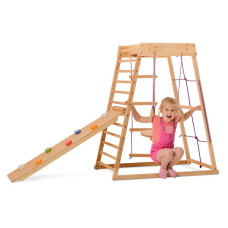 Спортивний комплекс вуличний SportBaby «Акварелька-outdoor 4», код: Акварелька-outdoor 4