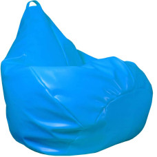 Крісло груша Tia-Sport, екошкіра, L - 1200х900 см, блакитний, код: sm-0069-1-8
