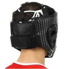 Шолом боксерський в мексиканському стилі PVC Top King S, чорний, код: TPK012_SBK