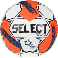 М'яч гандбольний Select HB Replica Ehf European League v25 357185-951 №2, білий-червоний, код: 5703543422951