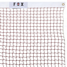 Сітка для бадмінтону Fox 6100x760мм, червоний-білий, код: F7004