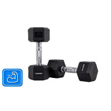 Гантель шестигранна Thunder 7,5 кг, код: HEXAGONAL-DUMBBELLS-7,5KG-IN