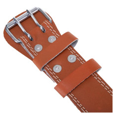 Пояс атлетичний шкіряний Zelart ширина 15см XL коричневий, код: SB-165056_XL-S52