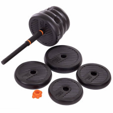 Гантелі розбірні пластикові BioGym 2х15кг, код: SC-80016-30-S52