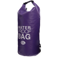 Водонепроникний гермомішок Tactical Waterproof 10 л, фіолетовий, код: TY-6878-10_V
