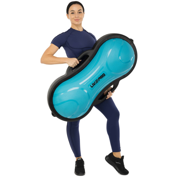 Напівсфера для фітнесу Balance Trainer LiveUp чорний-синій, код: LP8216