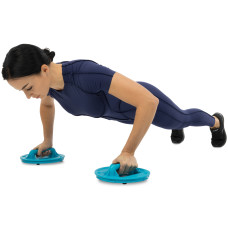 Напівсфера для фітнесу Balance Trainer LiveUp чорний-синій, код: LP8216