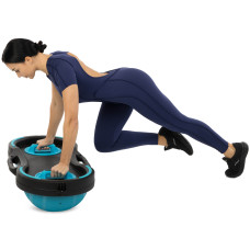 Напівсфера для фітнесу Balance Trainer LiveUp чорний-синій, код: LP8216