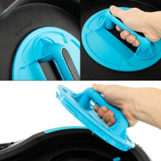 Напівсфера для фітнесу Balance Trainer LiveUp чорний-синій, код: LP8216