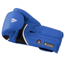 Боксерські рукавиці RDX Aura Plus T-17 14 унцій, синій-чорний, код: BGR-T17UB-14OZ+