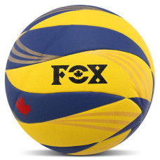 М'яч волейбольний Fox №5, жовтий-синій, код: BA-9049