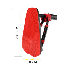 Турнік розсувний Cornix Elite+ 65-90 см, чорний-червоний, код: XR-0293