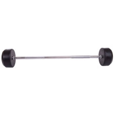 Штанга фіксована пряма обрезиненная Zelart Rubber Coated Barbell 35 кг, код: TA-2685-35-S52