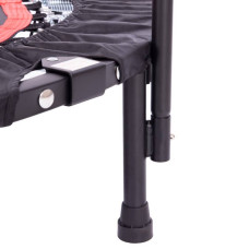 Фітнес батут складної Fitgo чорно-червоний 107см 40in, код: TX-6388B-40-S52